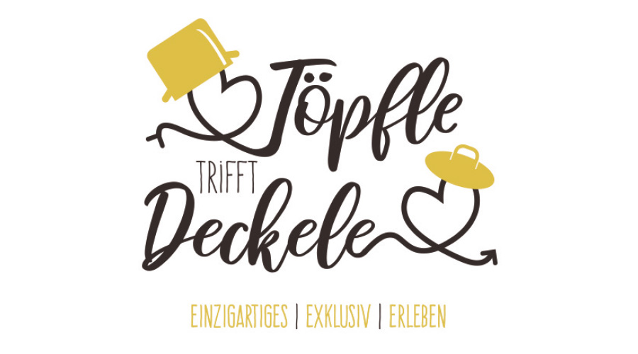 Töpfle trifft Deckele Logo
