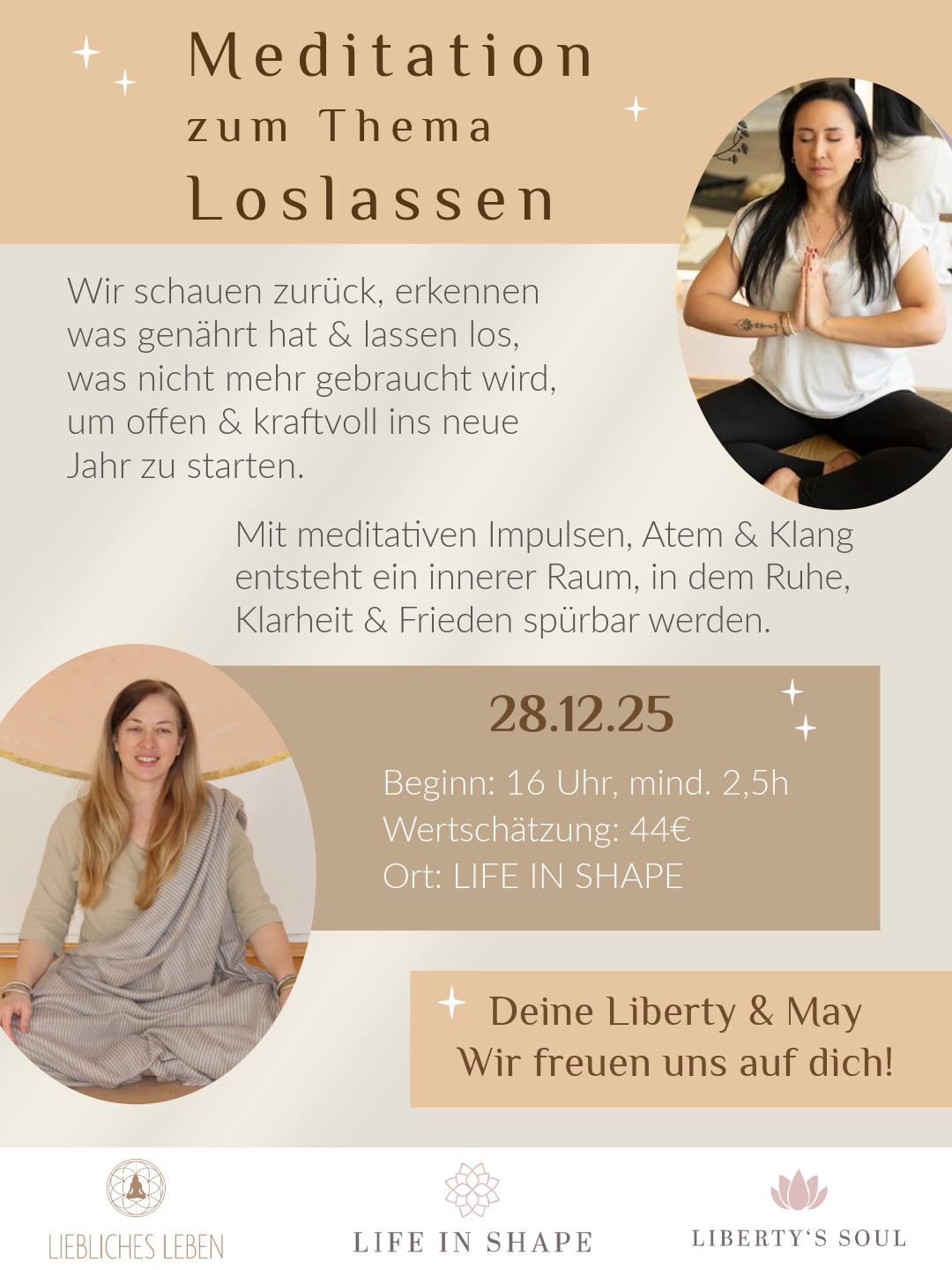 Meditation zum Thema Loslassen